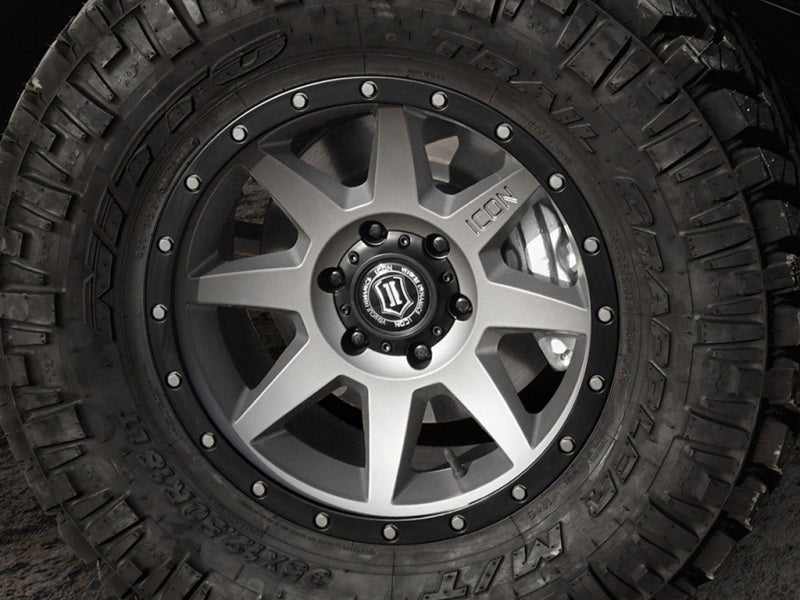 ICON - ICON Alloys Lug Nut Kit Black - 1/2in - 24 Lug Nuts w/ Key - Demon Performance
