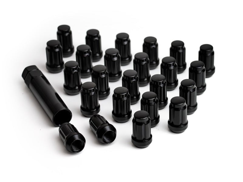 ICON - ICON Alloys Lug Nut Kit Black - 14x1.5 - 24 Lug Nuts w/ Key - Demon Performance