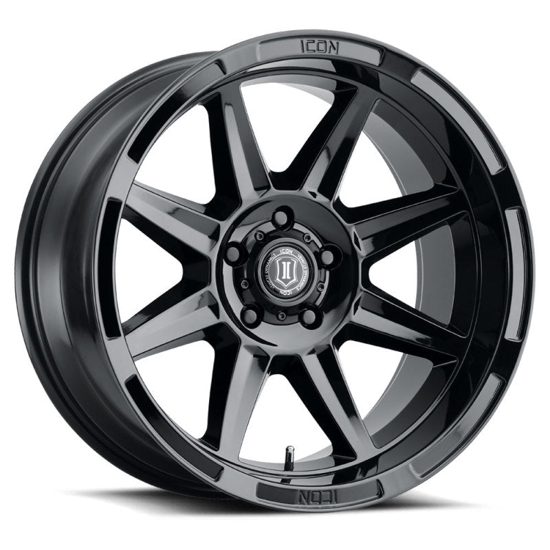ICON - ICON Bandit 20x10 6x5.5 - 24mm 4.5in BS 106.10mm Bore Gloss Black Wheel - Demon Performance