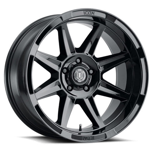ICON - ICON Bandit 20x10 6x5.5 - 24mm 4.5in BS 106.10mm Bore Gloss Black Wheel - Demon Performance