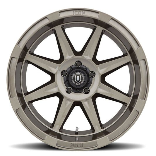 ICON - ICON Bandit 20x10 6x5.5 - 24mm Offset 4.5in BS Gloss Bronze Wheel - Demon Performance