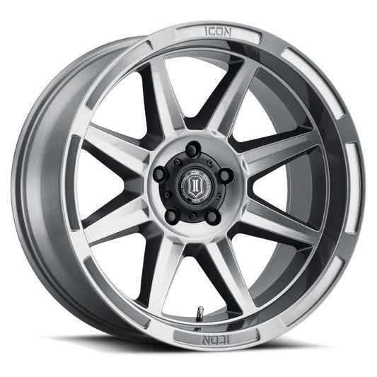 ICON - ICON Bandit 20x10 6x5.5 - 24mm Offset 4.5in BS Gunmetal Wheel - Demon Performance