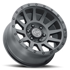 ICON - ICON Compression 17x8.5 6x5.5 0mm Offset 4.75in BS 106.1mm Bore Double Black Wheel - Demon Performance