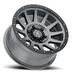 ICON - ICON Compression 18x9 5x5 -12mm Offset 4.5in BS Titanium Wheel - Demon Performance