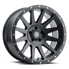 ICON - ICON Compression 20x10 6x5.5 - 19mm Offset 4.75inBS Satin Black Wheel - Demon Performance