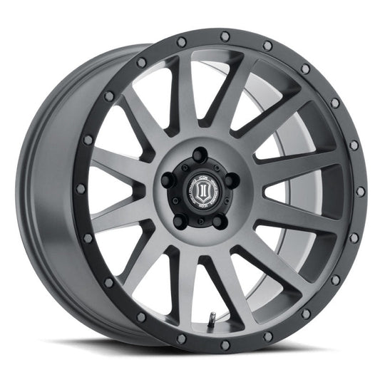ICON - ICON Compression 20x10 6x5.5 - 19mm Offset 4.75inBS Titanium Wheel - Demon Performance