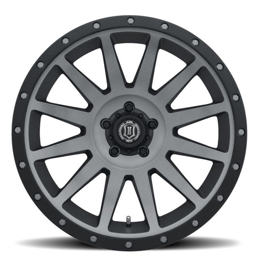 ICON - ICON Compression 20x10 6x5.5 - 19mm Offset 4.75inBS Titanium Wheel - Demon Performance