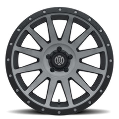ICON - ICON Compression 20x10 6x5.5 - 19mm Offset 4.75inBS Titanium Wheel - Demon Performance