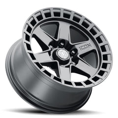 ICON - ICON Raider 17x8.5 6x5.5 0mm Offset 4.75in BS Satin Black Wheel - Demon Performance