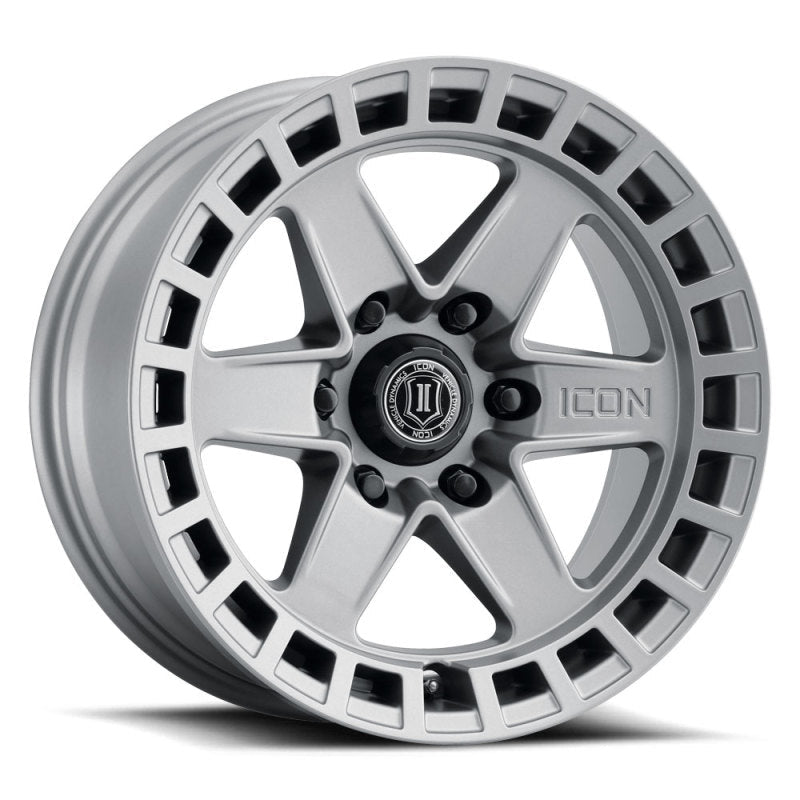 ICON - ICON Raider 17x8.5 6x5.5 0mm Offset 4.75in BS Titanium Wheel - Demon Performance