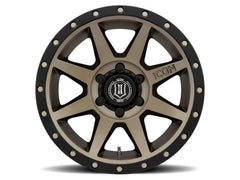 ICON - ICON Rebound 18x9 5x5 -12mm Offset 4.5in BS 71.5mm Bore Bronze Wheel - Demon Performance