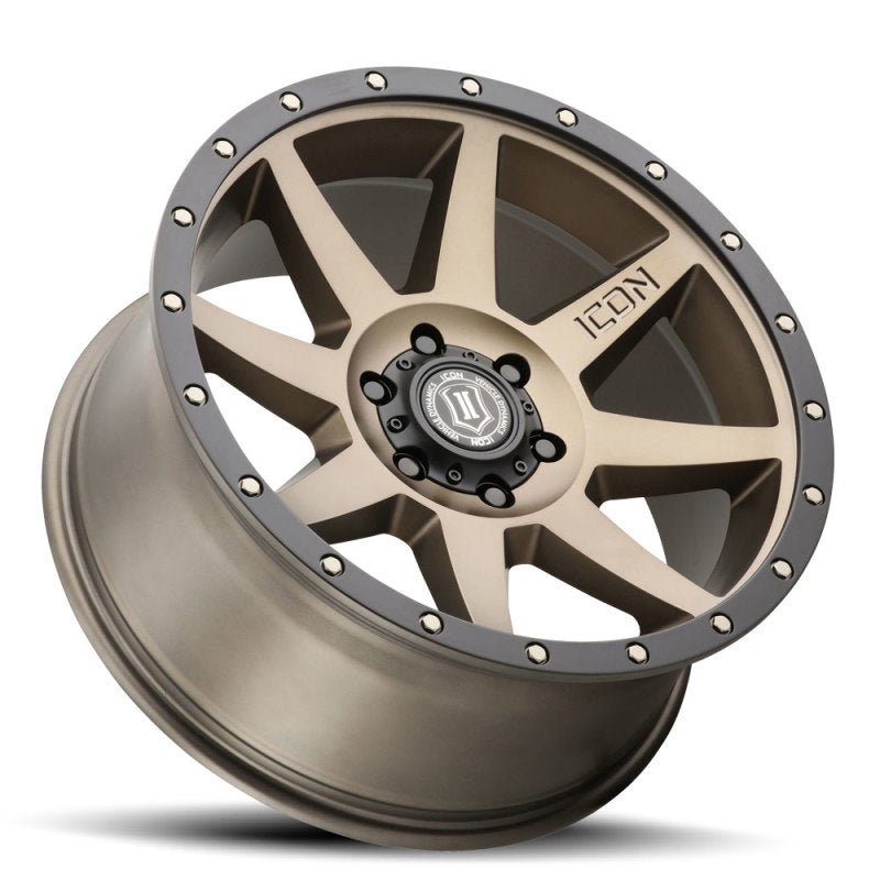 ICON - ICON Rebound 20x9 5x5 -12mm Offset 4.5in BS Bronze Wheel - Demon Performance