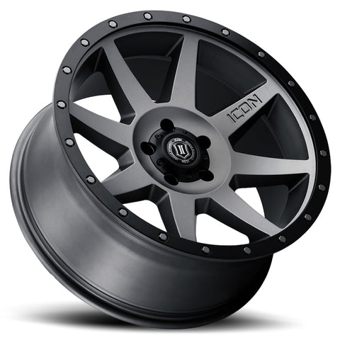 ICON - ICON Rebound 20x9 5x5 -12mm Offset 4.5in BS Titanium Wheel - Demon Performance