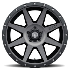 ICON - ICON Rebound 20x9 6x5.5 0mm Offset 5in BS Titanium Wheel - Demon Performance