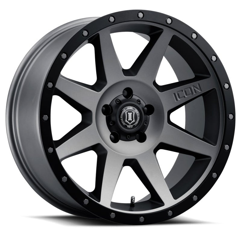ICON - ICON Rebound 20x9 6x5.5 0mm Offset 5in BS Titanium Wheel - Demon Performance