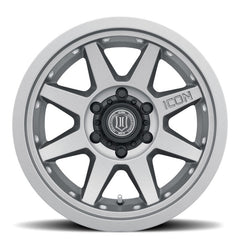 ICON - ICON Rebound Pro 17x8.5 5x5 -6mm Offset 4.5in BS 71.5mm Bore Titanium Wheel - Demon Performance