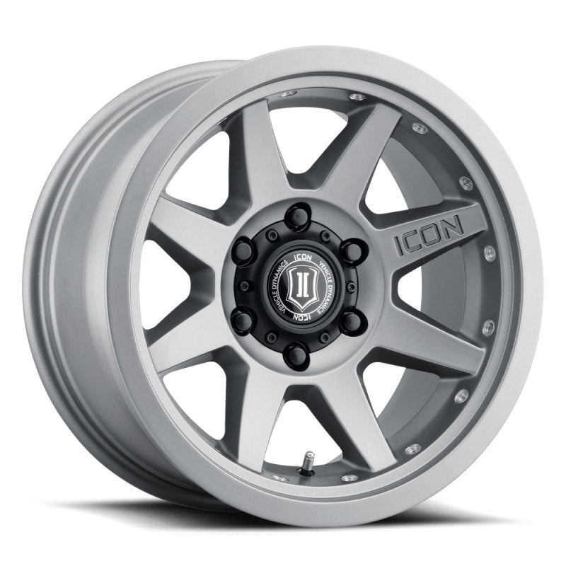ICON - ICON Rebound Pro 17x8.5 5x5 -6mm Offset 4.5in BS 71.5mm Bore Titanium Wheel - Demon Performance