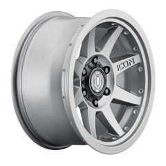 ICON - ICON Rebound Pro 17x8.5 5x5 -6mm Offset 4.5in BS 71.5mm Bore Titanium Wheel - Demon Performance
