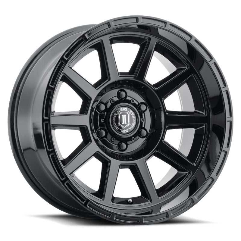 ICON - ICON Recoil 20x10 6x5.5 - 24mm Offset 4.5in BS Gloss Black Wheel - Demon Performance