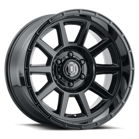ICON - ICON Recoil 20x10 6x5.5 - 24mm Offset 4.5in BS Gloss Black Wheel - Demon Performance