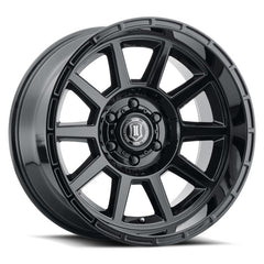 ICON - ICON Recoil 20x10 6x5.5 - 24mm Offset 4.5in BS Gloss Black Wheel - Demon Performance