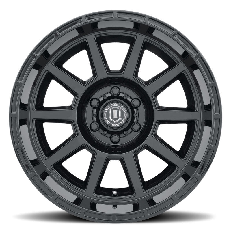 ICON - ICON Recoil 20x10 6x5.5 - 24mm Offset 4.5in BS Gloss Black Wheel - Demon Performance
