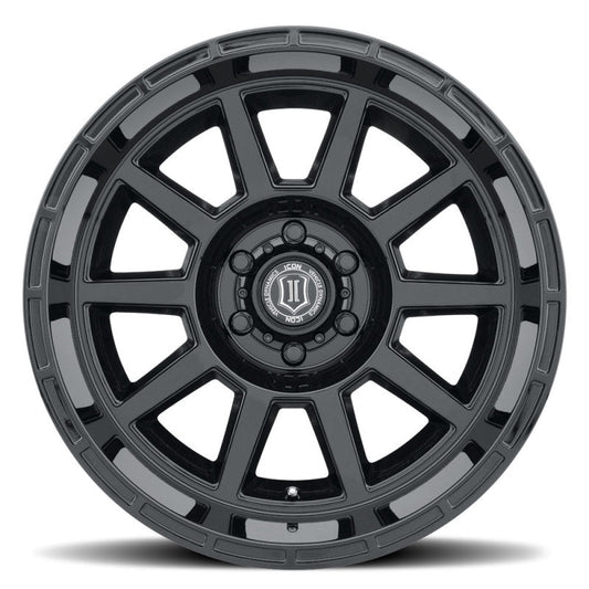 ICON - ICON Recoil 20x10 6x5.5 - 24mm Offset 4.5in BS Gloss Black Wheel - Demon Performance