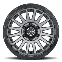 ICON - ICON Recon Pro 17x8.5 5x5 - 6mm Offset 4.5in BS 71.5mm Bore Charcoal Wheel - Demon Performance