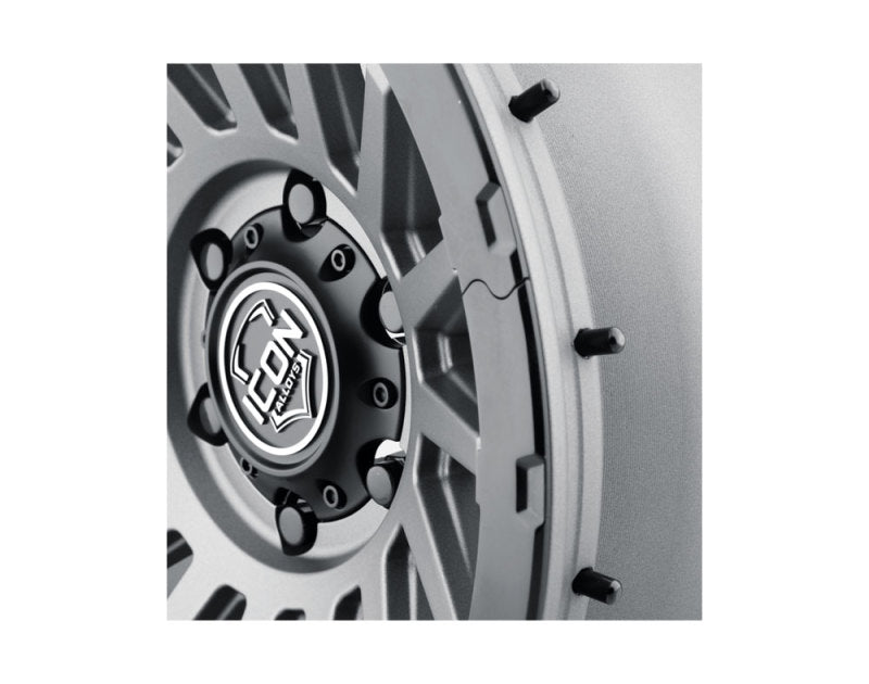 ICON - ICON Recon Pro 17x8.5 6x5.5 0mm Offset 4.75in BS 106.1mm Bore Charcoal Wheel - Demon Performance