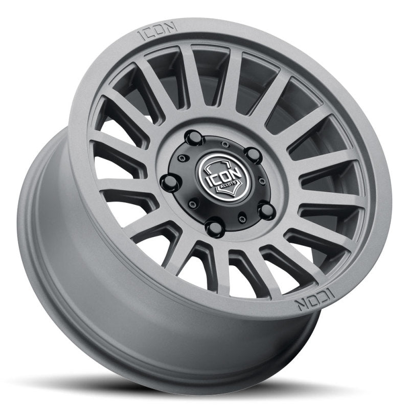 ICON - ICON Recon SLX 18x9 5x5.5 BP 0mm Offset 5in BS 77.9mm Hub Bore Charcoal Wheel - Demon Performance