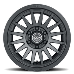 ICON - ICON Recon SLX 18x9 5x5.5 BP 0mm Offset 5in BS 77.9mm Hub Bore Satin Black Wheel - Demon Performance