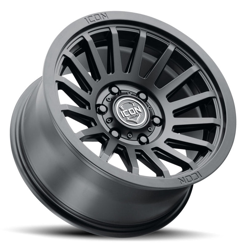 ICON - ICON Recon SLX 18x9 5x5.5 BP 0mm Offset 5in BS 77.9mm Hub Bore Satin Black Wheel - Demon Performance