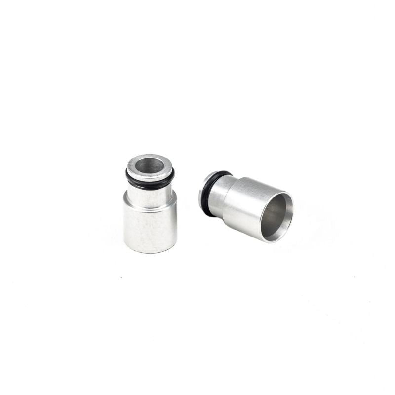 Injector Dynamics - Injector Dynamics +12mm Clear Anodize Bottom Adapter 14mm Lower O-Ring - Demon Performance