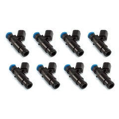 Injector Dynamics - Injector Dynamics 1340cc Injector - 48mm Length - 14mm Top - 14mm Black Bottom Adaptor (Set of 8) - Demon Performance