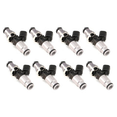 Injector Dynamics - Injector Dynamics 1340cc Injector - 60mm Length - 14mm Grey Top - Blue Bottom Adaptor (Set of 8) - Demon Performance