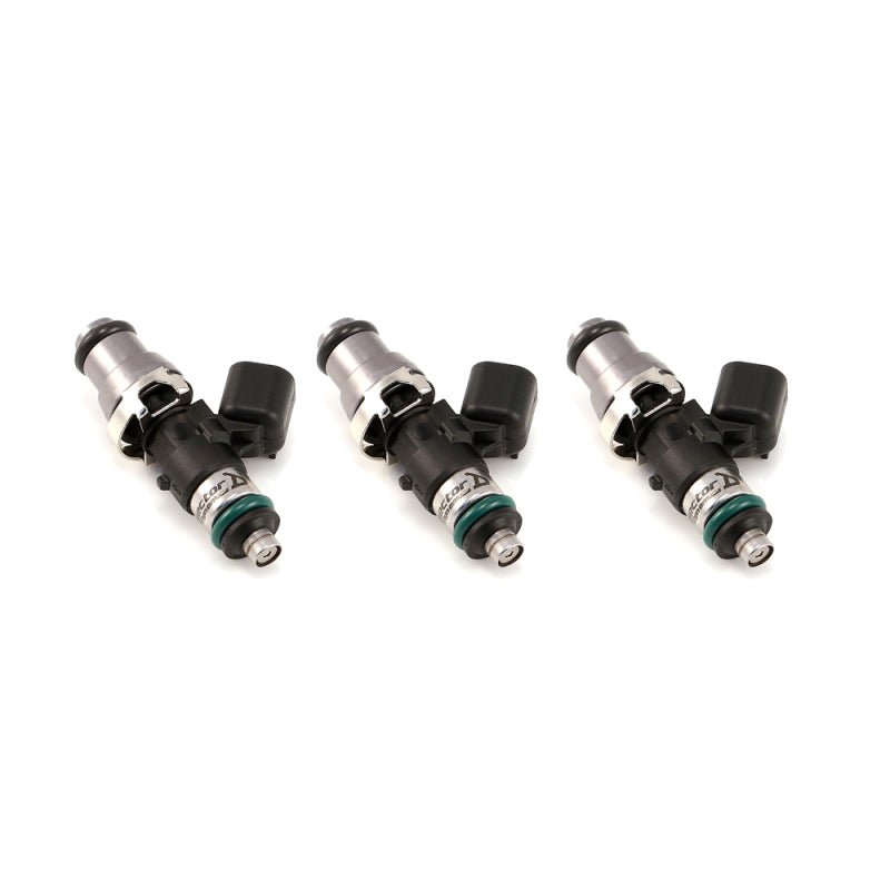 Injector Dynamics - Injector Dynamics 1340cc Injectors - 48mm Length - 14mm Grey Top - 14mm Lower O - Ring (Set of 3) - Demon Performance