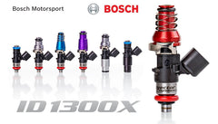 Injector Dynamics - Injector Dynamics 1340cc Injectors - 48mm Length - 14mm Grey Top - 14mm Lower O-Ring (Set of 8) - Demon Performance