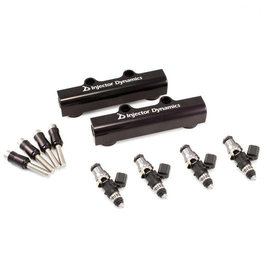 Injector Dynamics - Injector Dynamics 2600-XDS Injectors - 04-06 Subaru WRX STi - Top Feed Conversion Kit (Set of 4) - Demon Performance