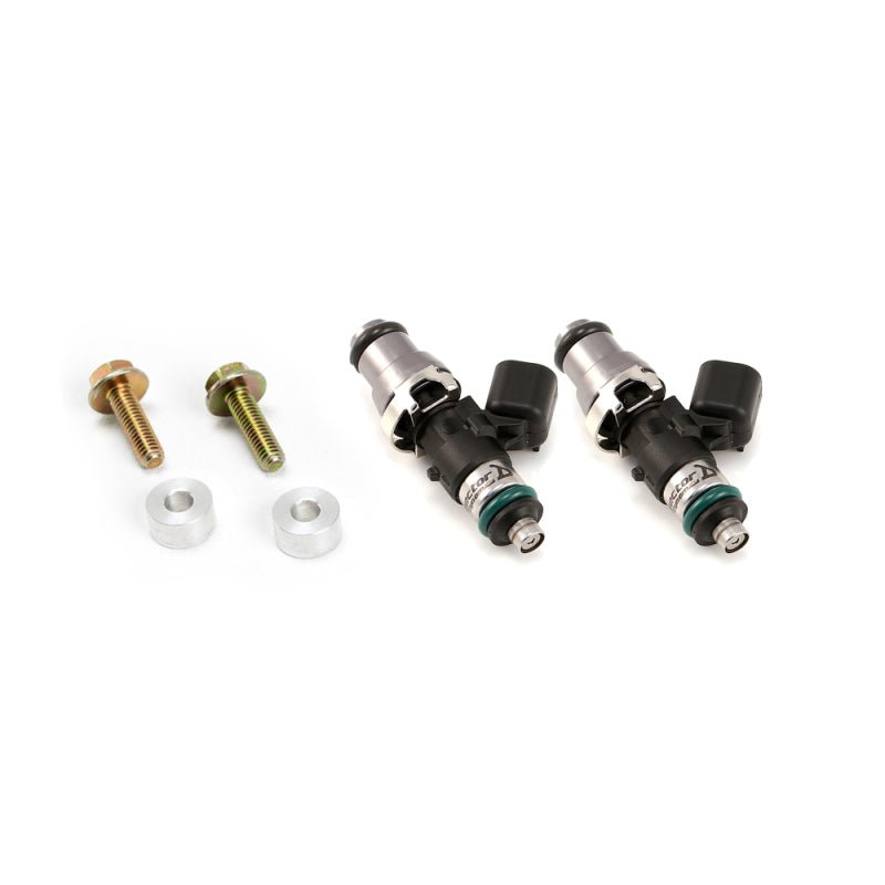 Injector Dynamics - Injector Dynamics ID2600 - XDS Fuel Injectors Polaris RZR 14mm Grey Adapter Top (Set of 2) - Demon Performance