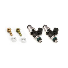 Injector Dynamics - Injector Dynamics ID2600 - XDS Fuel Injectors Polaris RZR 14mm Grey Adapter Top (Set of 2) - Demon Performance