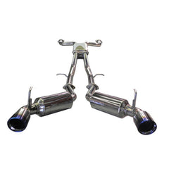 Injen - Injen 03 - 08 350Z Dual 60mm SS Cat - Back Exhaust w/ Built In Resonated X - Pipe - Demon Performance