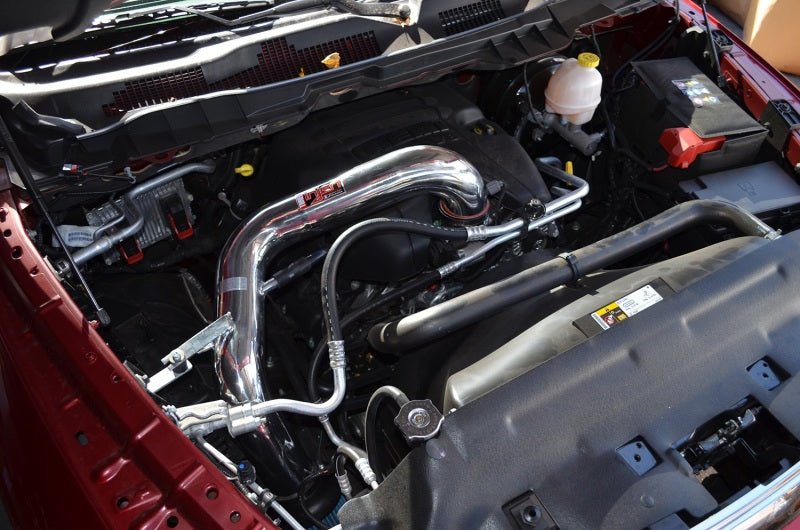 Injen - Injen 09 - 12 Dodge Ram 1500 5.7L V8 Hemi Wrinkle Black Power - Flow Air Intake System w/ MR Tech - Demon Performance