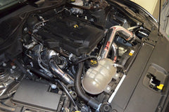 Injen - Injen 15 - 19 Ford Mustang 2.3L EcoBoost Aluminum Intercooler Piping Kit - Wrinkle Red - Demon Performance
