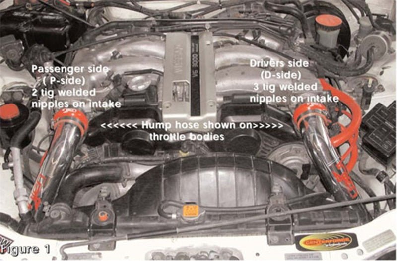 Injen - Injen 90 - 96 Pipe Only Intake System 300Z Non Turbo Polished Short Ram Intake - Demon Performance
