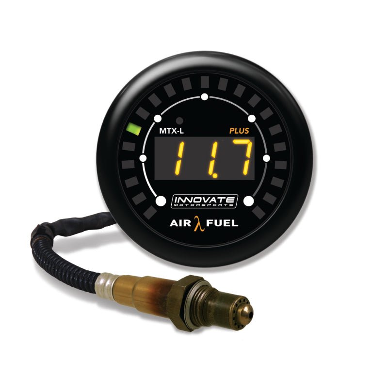 Innovate Motorsports - Innovate MTX - L PLUS Digital Air/Fuel Ratio Gauge Kit 3ft w/O2 Sensor - Demon Performance