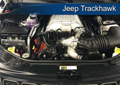 J&L - J&amp;L 15 - 24 Dodge Hellcat/Demon 6.2L Hemi Passenger Side Oil Separator 3.0 - Black Anodized - Demon Performance