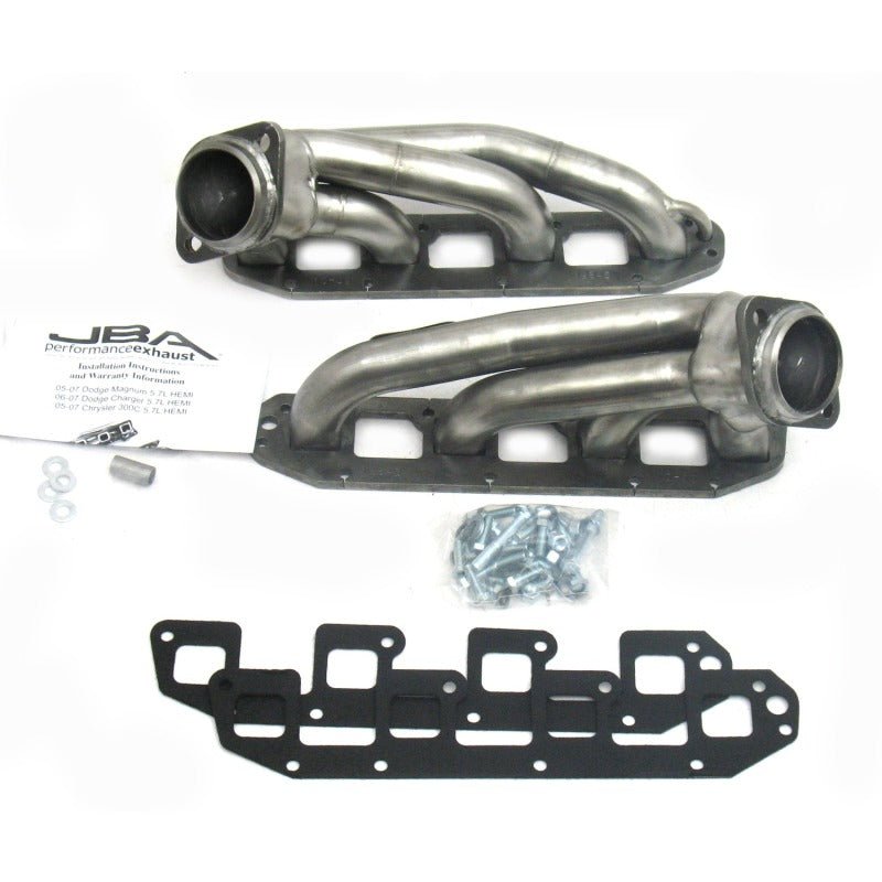 JBA - JBA 04-08 Chrysler 5.7L HEMI 1-3/4in Primary Raw 409SS Cat4Ward Header - Demon Performance