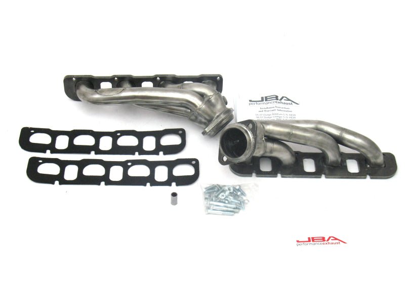 JBA - JBA 04-08 Chrysler 5.7L HEMI 1-3/4in Primary Raw 409SS Cat4Ward Header - Demon Performance