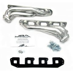 JBA - JBA 04-08 Chrysler 5.7L HEMI 1-3/4in Primary Silver Ctd Cat4Ward Header - Demon Performance
