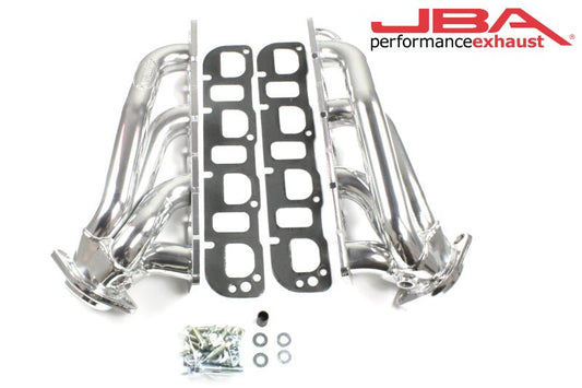 JBA - JBA 04-08 Chrysler 5.7L HEMI 1-3/4in Primary Silver Ctd Cat4Ward Header - Demon Performance